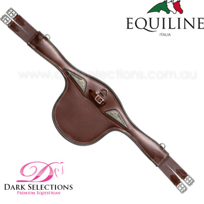 Equiline Leather Stud Guard Girth