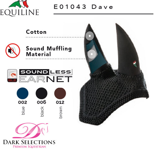 Earnet Equiline Avec Logo Brodé – Neuf, Accessoire D'équitation, Référence EO1042