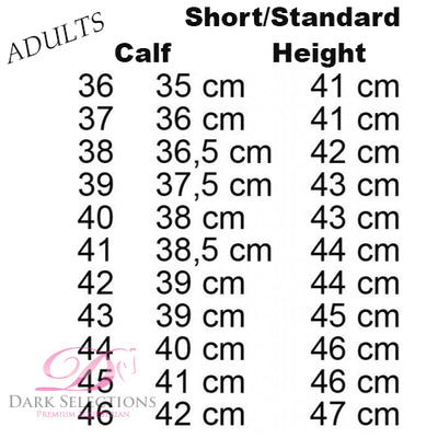 Valencia Tall Boots - Short/Standard